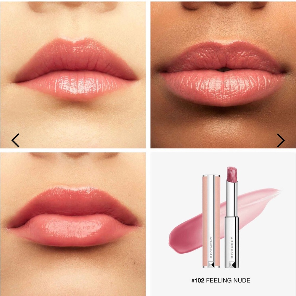 🆕 Givenchy Rose Perfecto beautifying lip balm ✨BNIB✨ 102 Feeling Nude - Picture 8 of 16